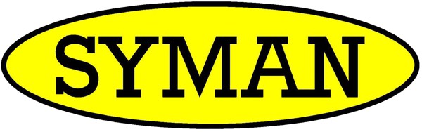 logotipo amarelo syman